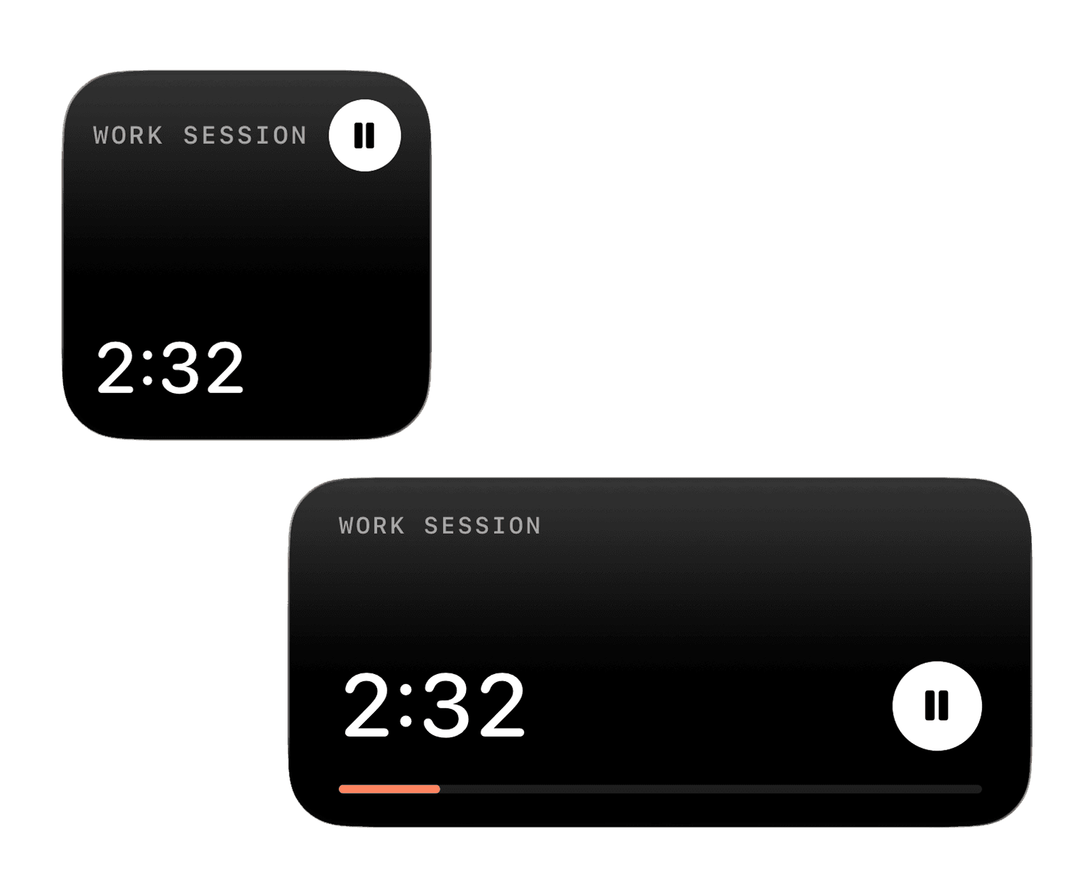 Metra home screen widgets